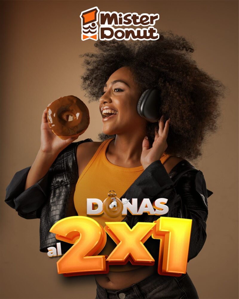 Proyecto para Mister Donut · Donas al 2×1